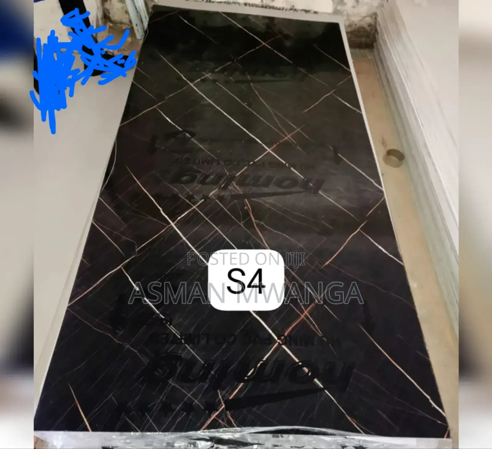 PVC Marble Sheet 4ft by 8ft by 3mm