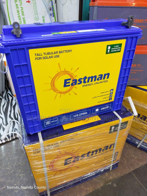 Eastman Tall Tubular Battery - main view