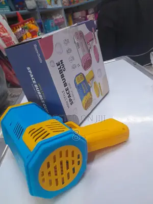 Battery-Powered Bubble Gun – Perfect for Outdoor Play!