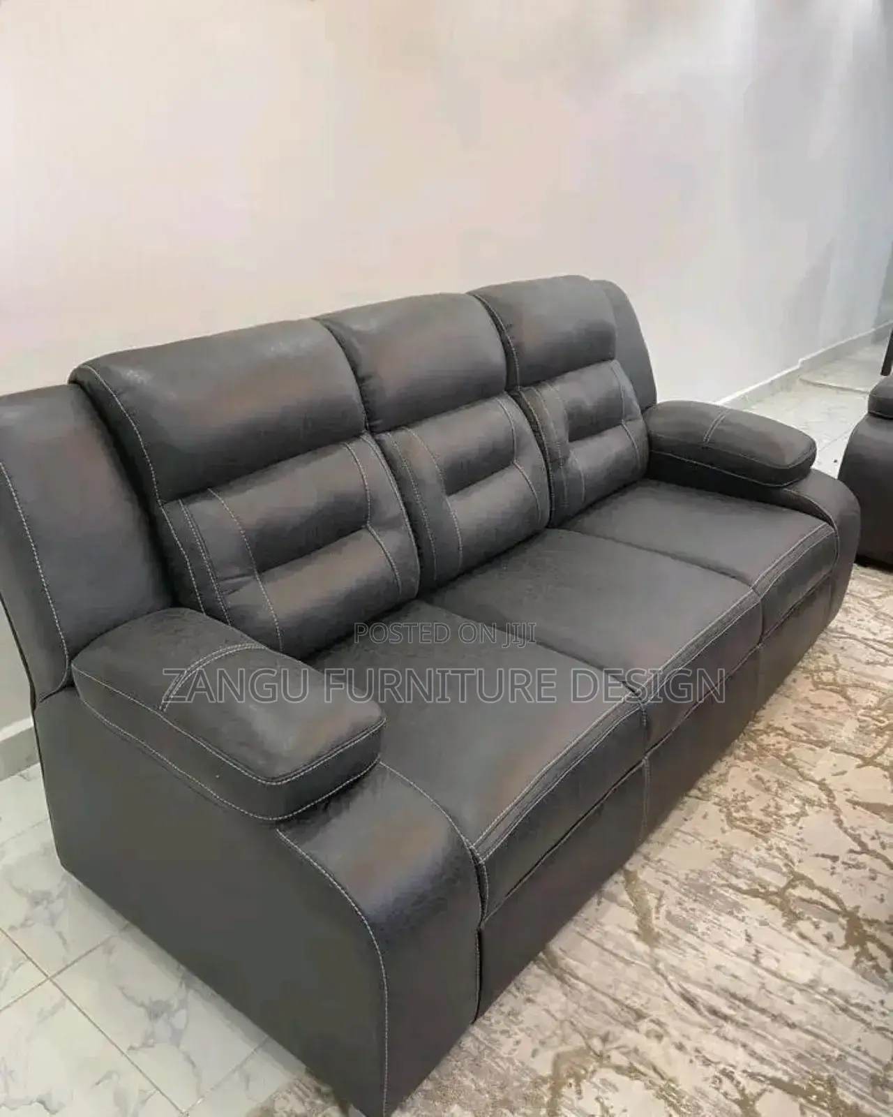 Semi Recliner Sofas 3-Seater