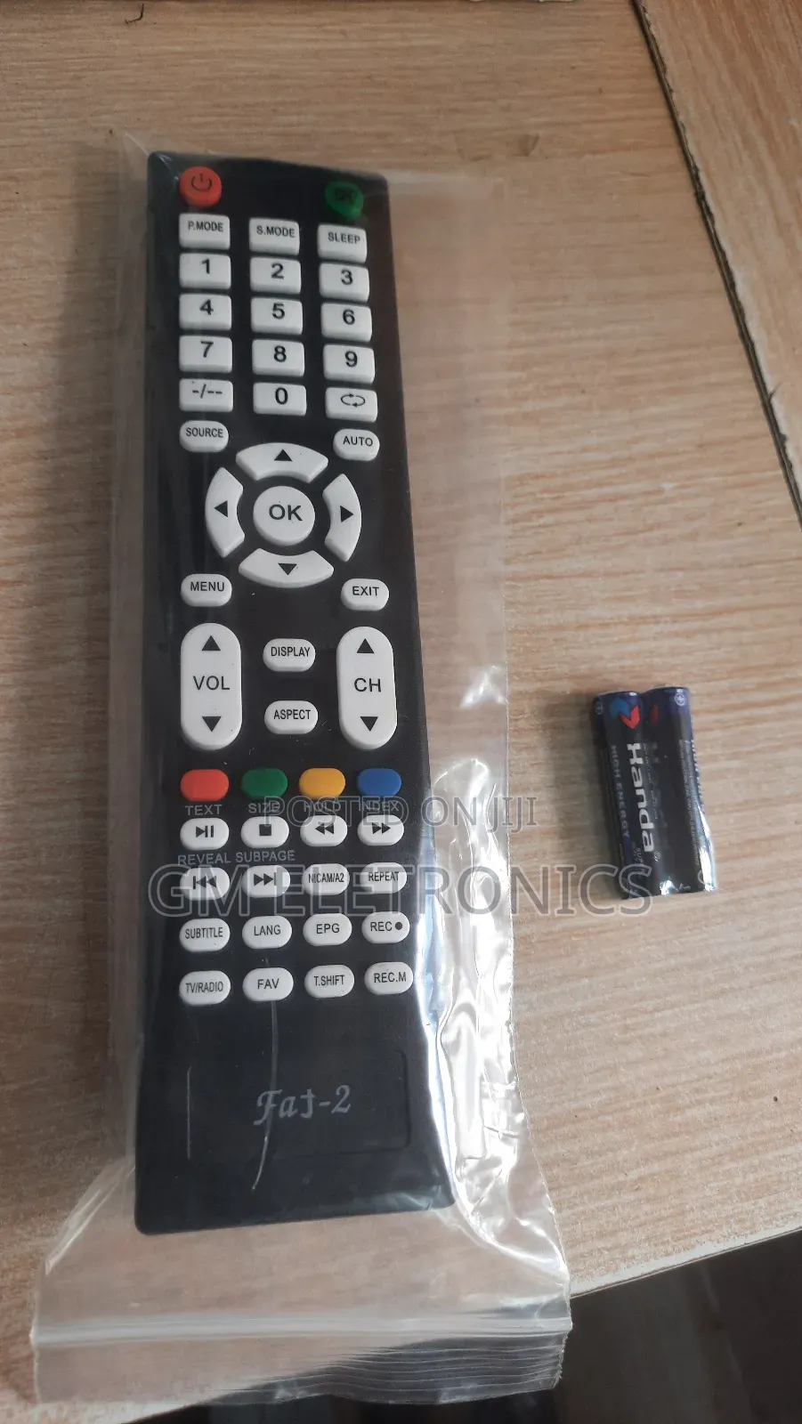 High Quality Venus Replacement Remote Control + Batteries.