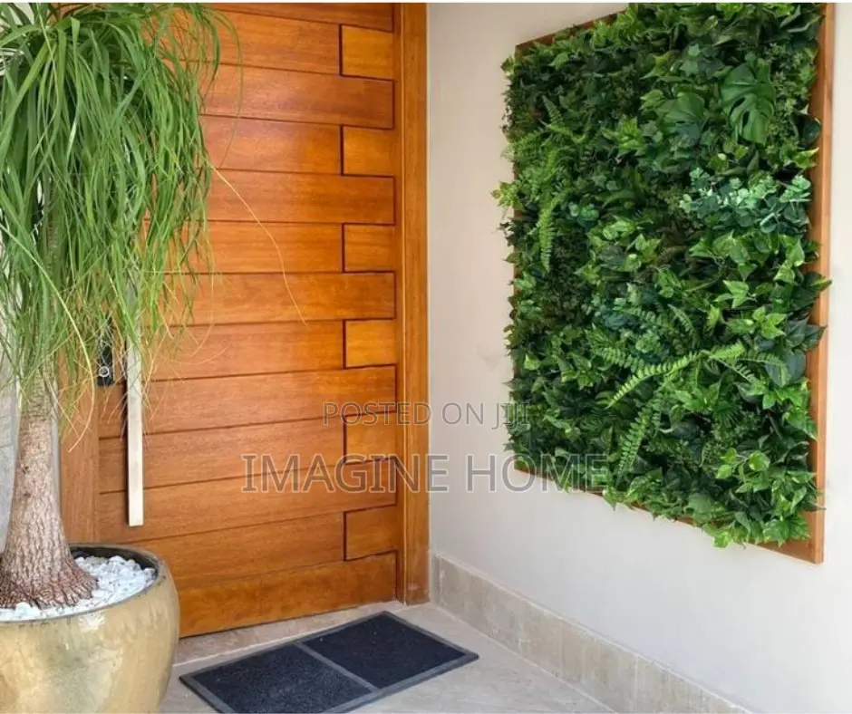 Dark Green Garden Wall Panels
