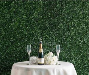 Dark Green Boxwood Wall Panels Backdrop - thumbnail 2