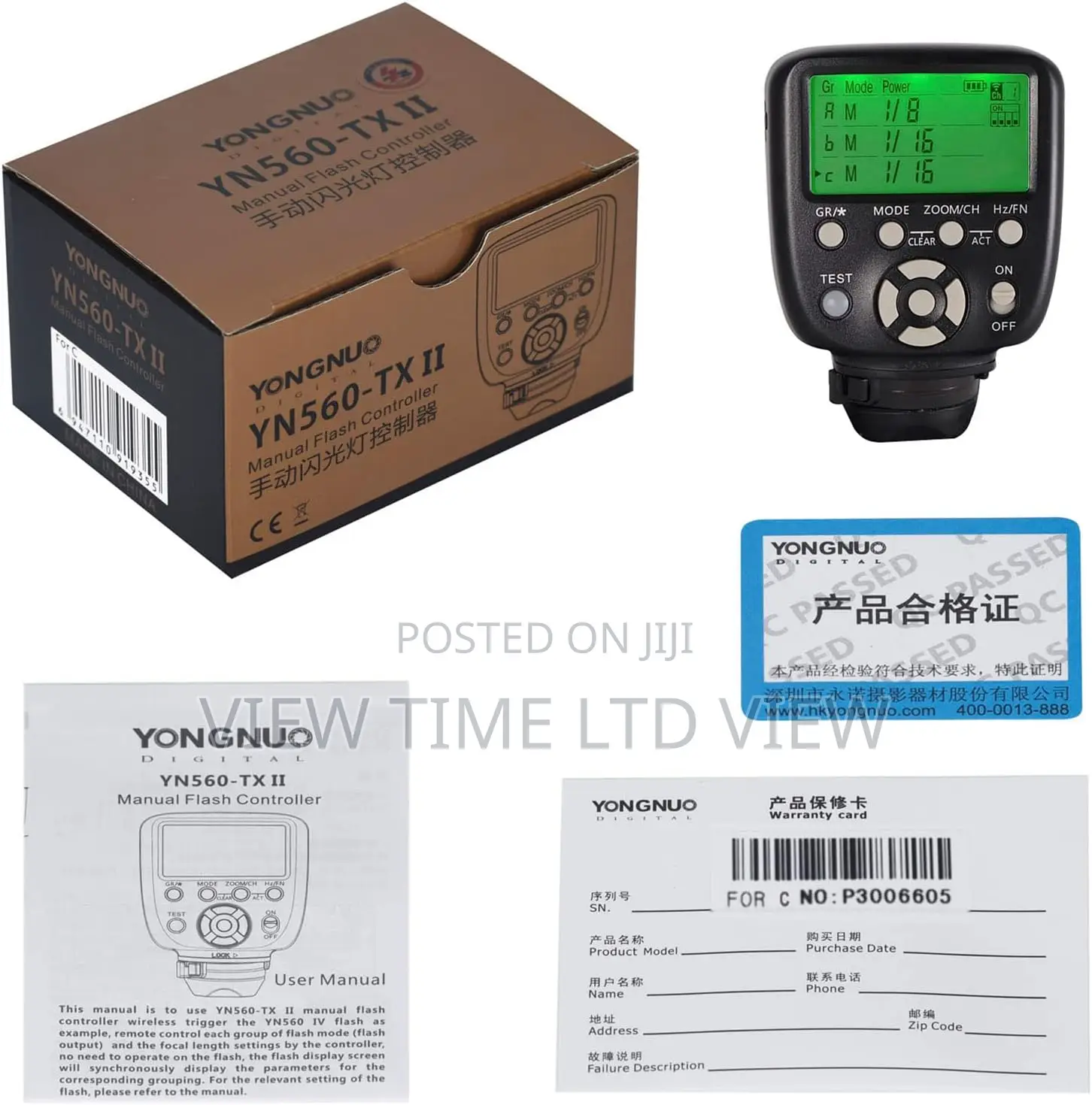 Yongnuo Yn560-Tx Ii Canon Flash Trigger