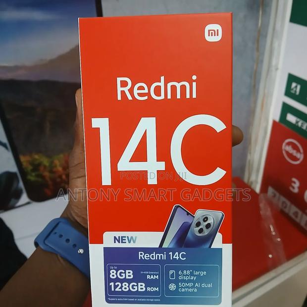 New Xiaomi Redmi 14C 128 GB Black - thumbnail 3