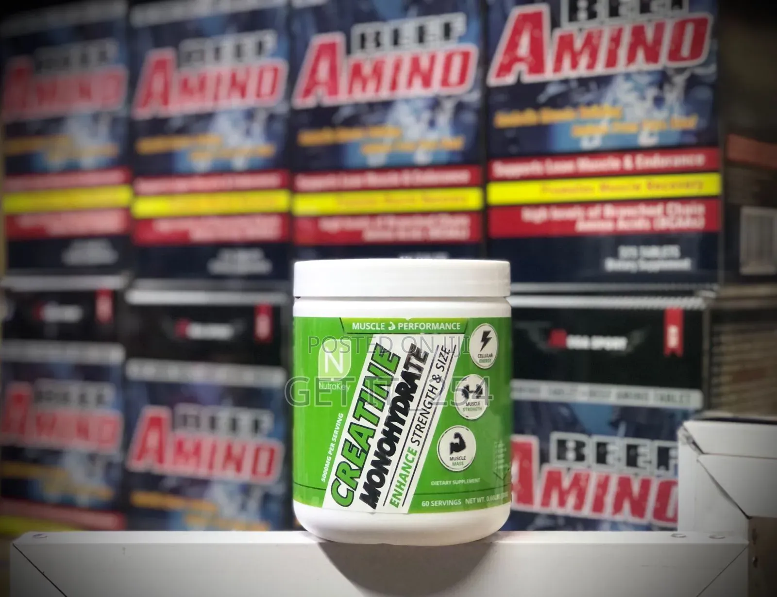 Creatine Monohydrate Enhances Strength and Size