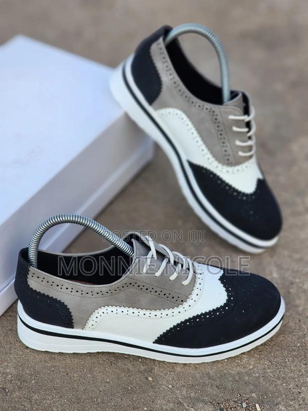 Pink Oxford High Quality Brogues - thumbnail 3