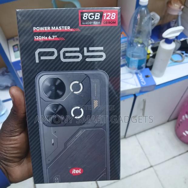 New Itel P55 128 GB Black - thumbnail 3