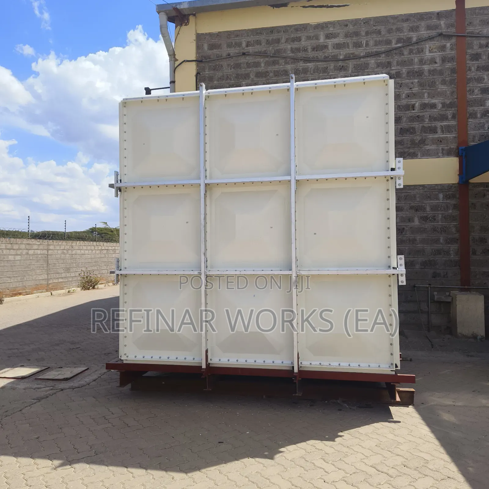 Glass Reinforced Plastic Water Tanks (GRP)