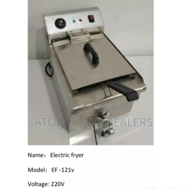 Single Deep Electric Fryer EF-12V