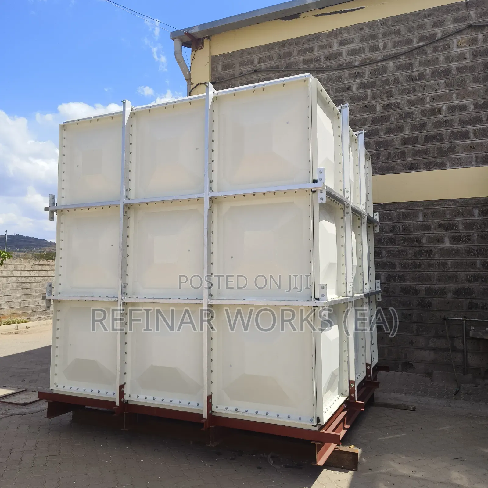 GRP Tanks (Glass Reinforced Plastic)