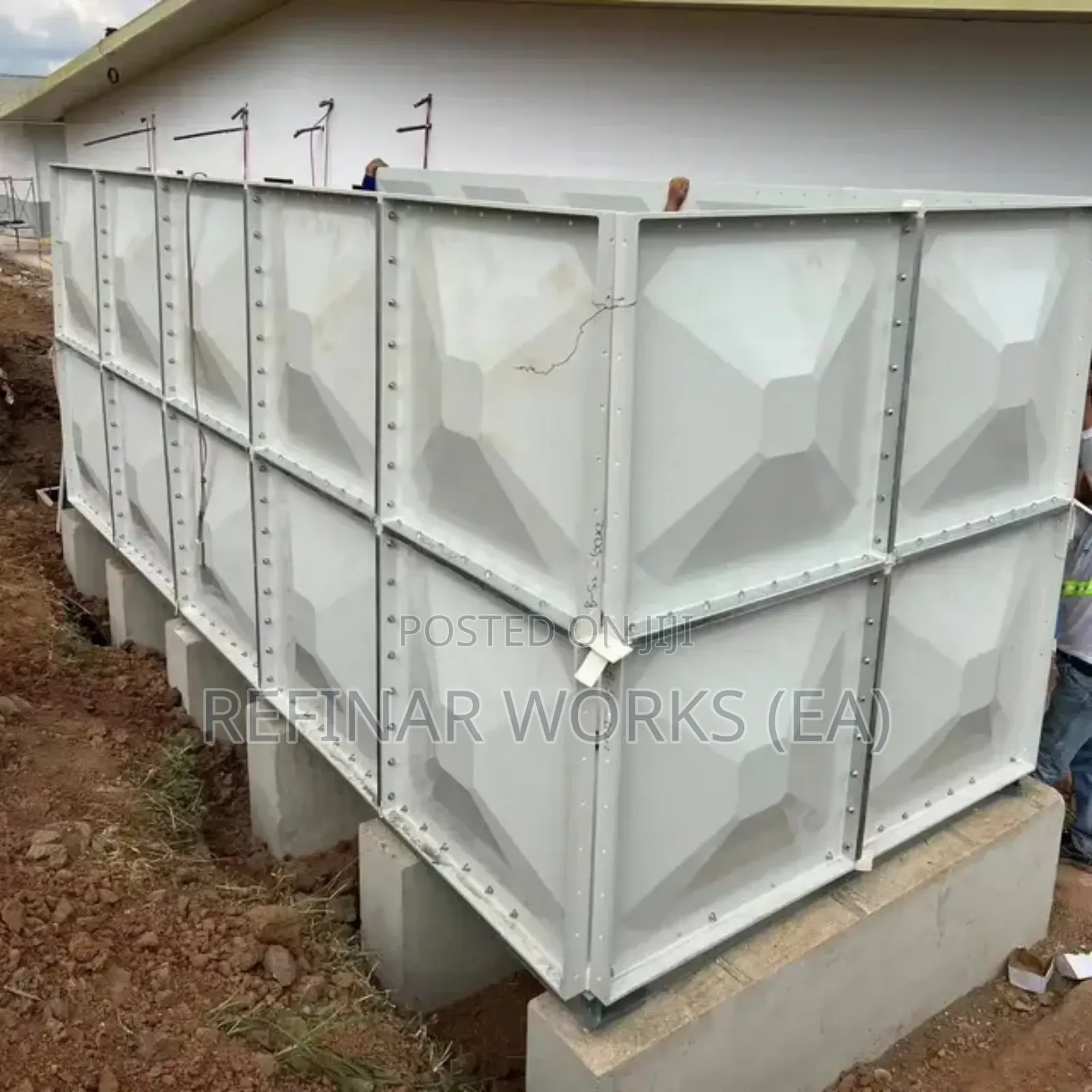 GRP Tanks (Glass Reinforced Plastic)