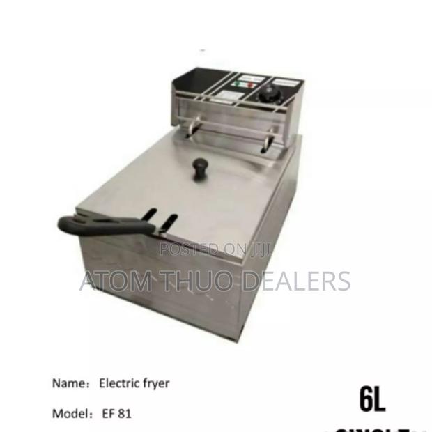 EF81 Single Electric Commercial Deep Fryer - main view