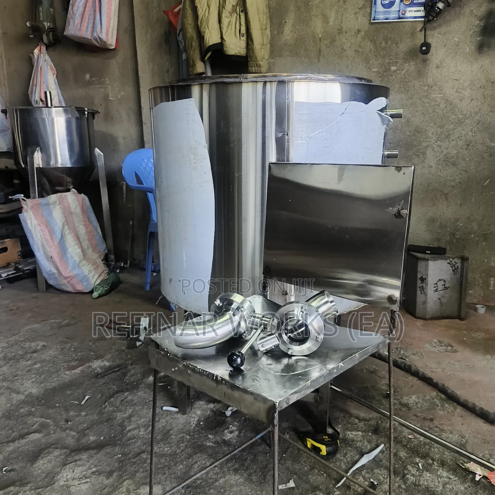 Stainless Steel Tanks and Mixers