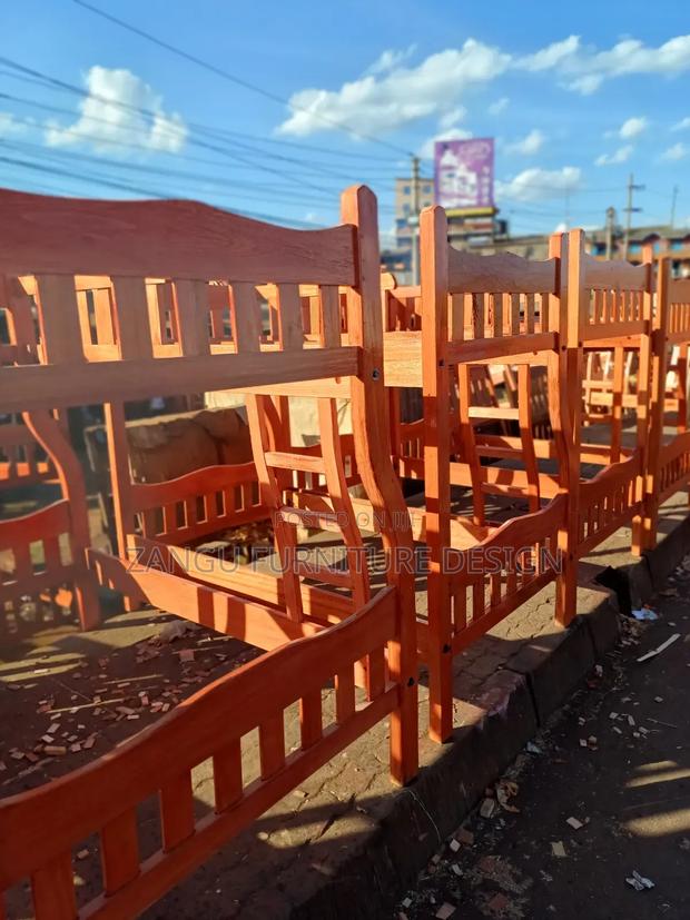 Perfectly Made Double Decker Beds - main view