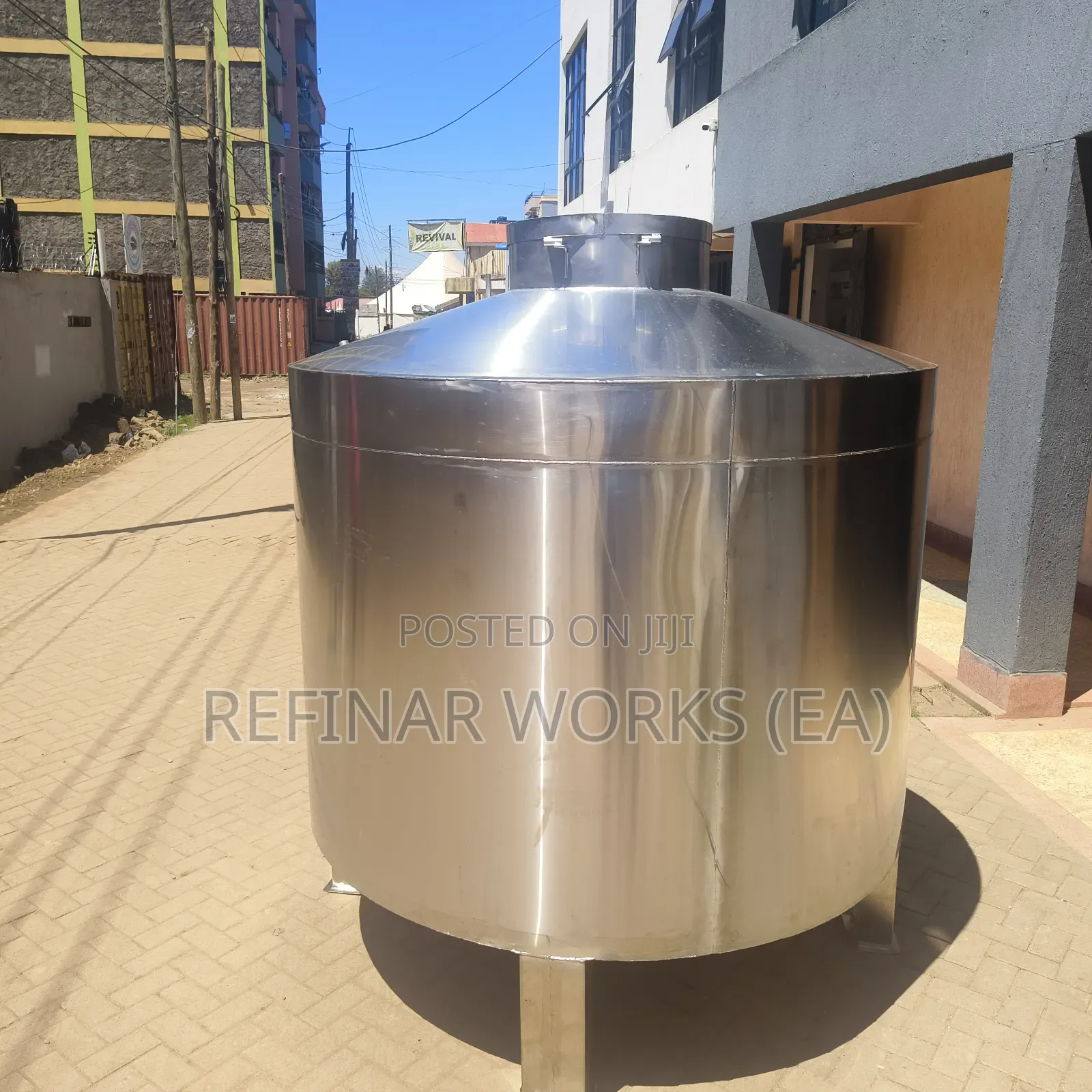 Stainless Steel Tanks and Mixers