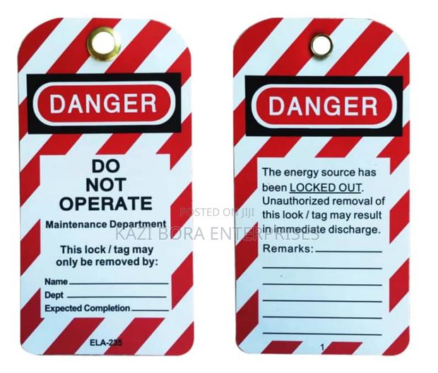 Safety Loto Tags - main view