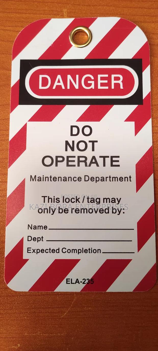 Safety Loto Tags - thumbnail 4