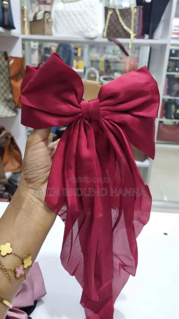 Maroon Head Bow - main view