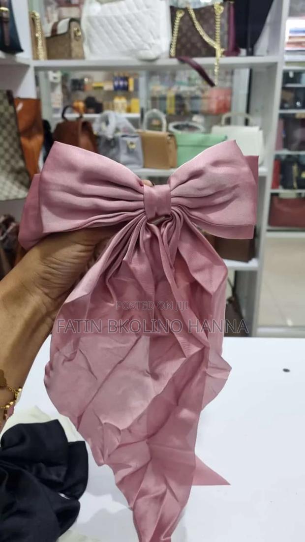 Pink Hair Bow - thumbnail 2