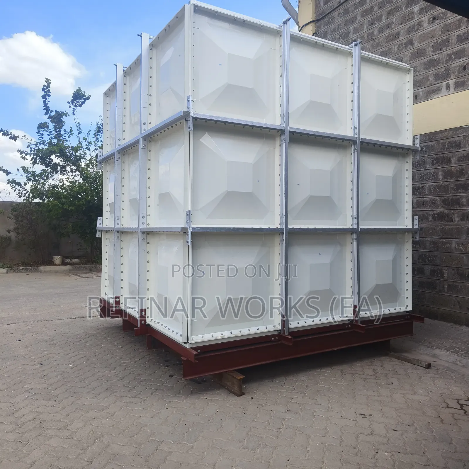 Durable GRP Water Storage Tanks - Fully Certified