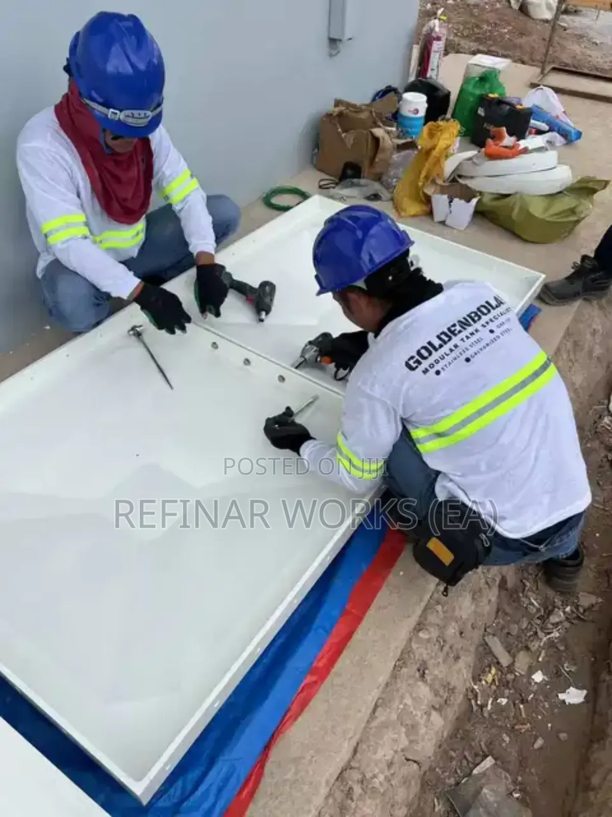 Durable GRP Water Storage Tanks - Fully Certified