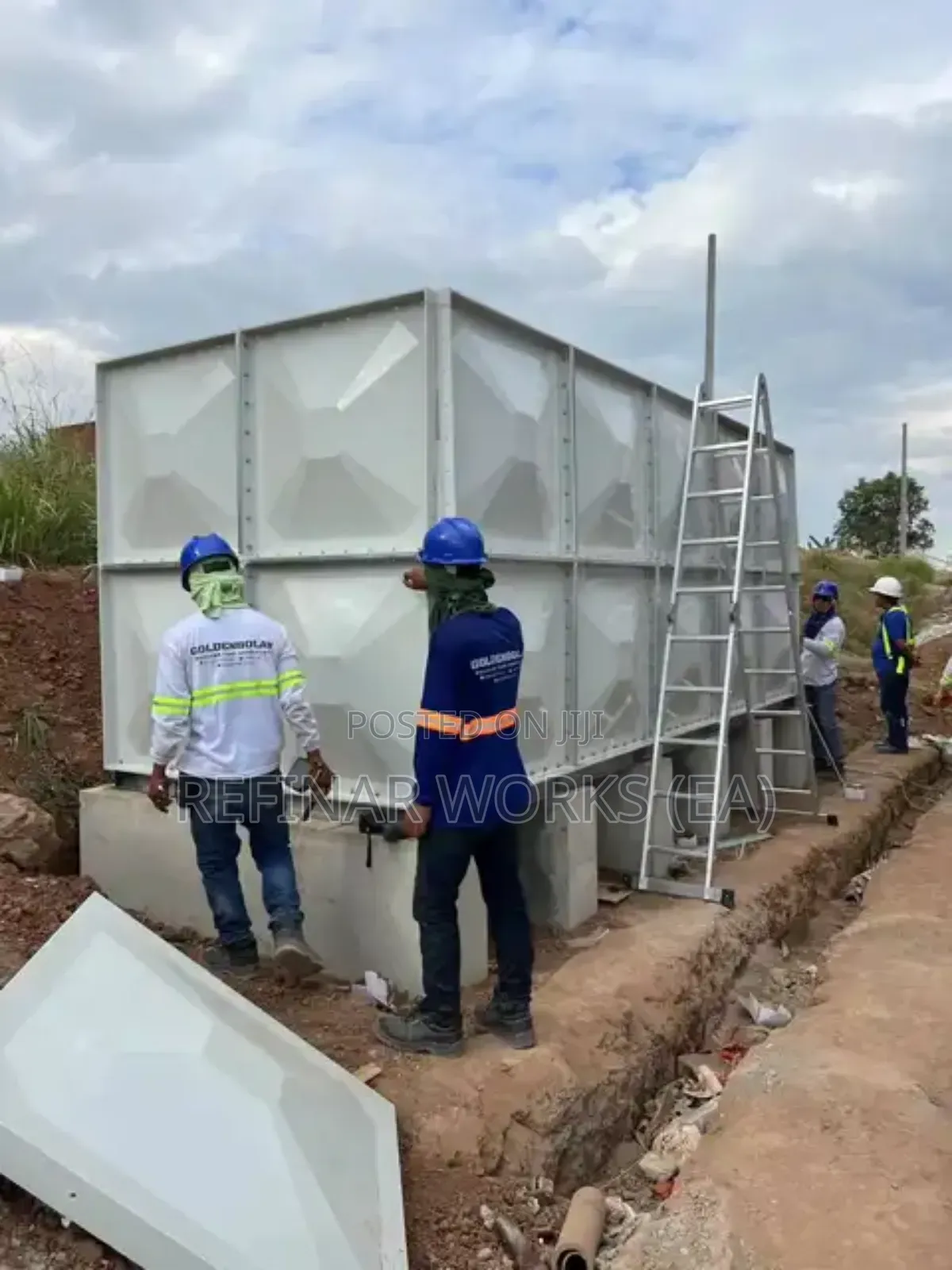 GRP Panel Water Storage Tanks