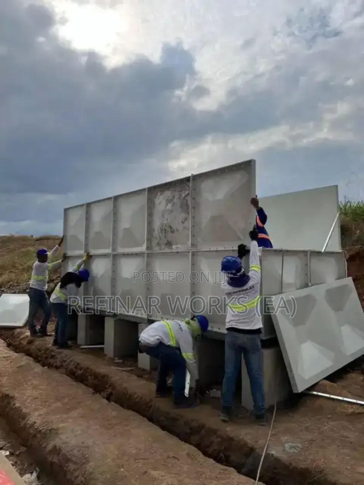 Water Tanks Made of GRP Material