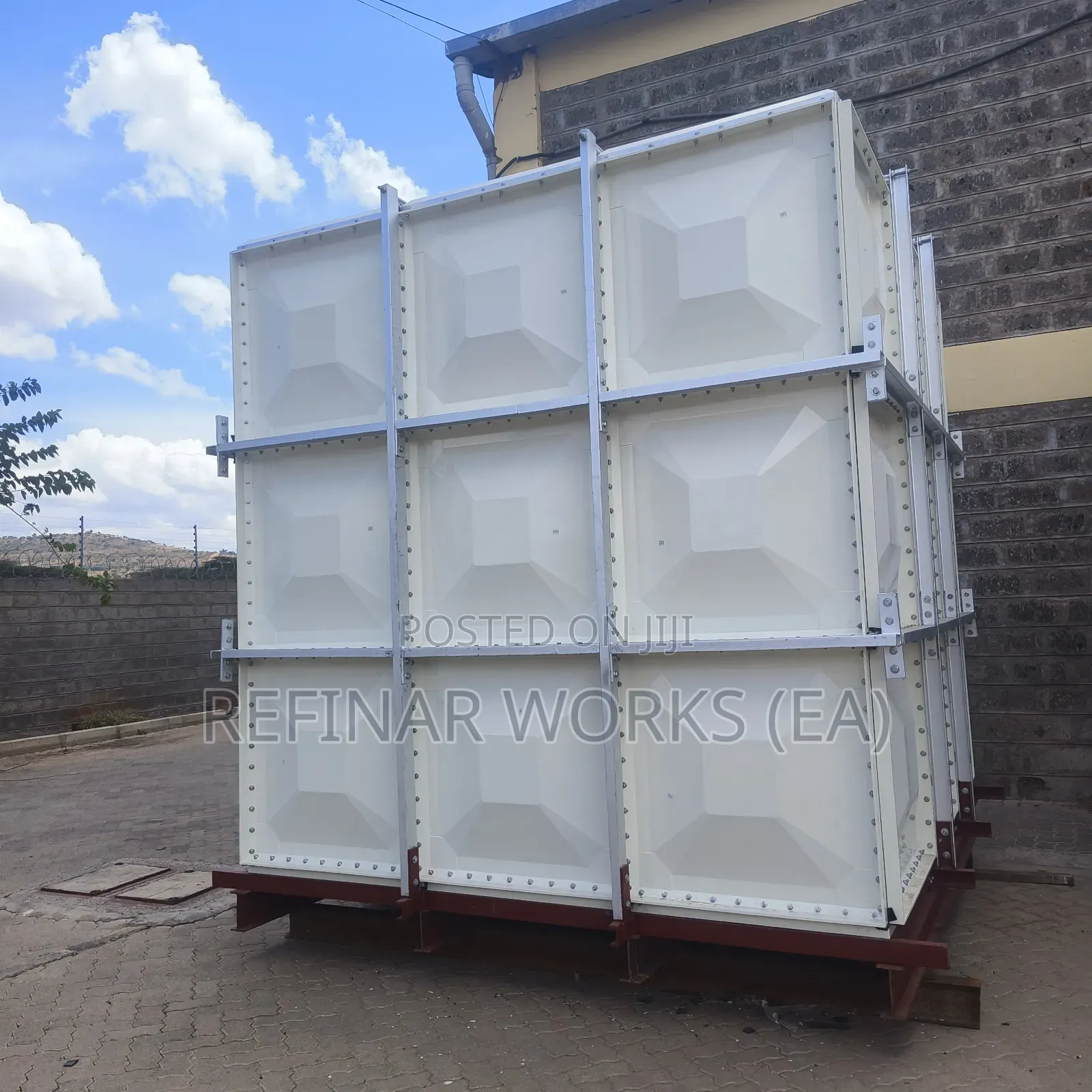 GRP Residential and Apartment Water Storage Tanks