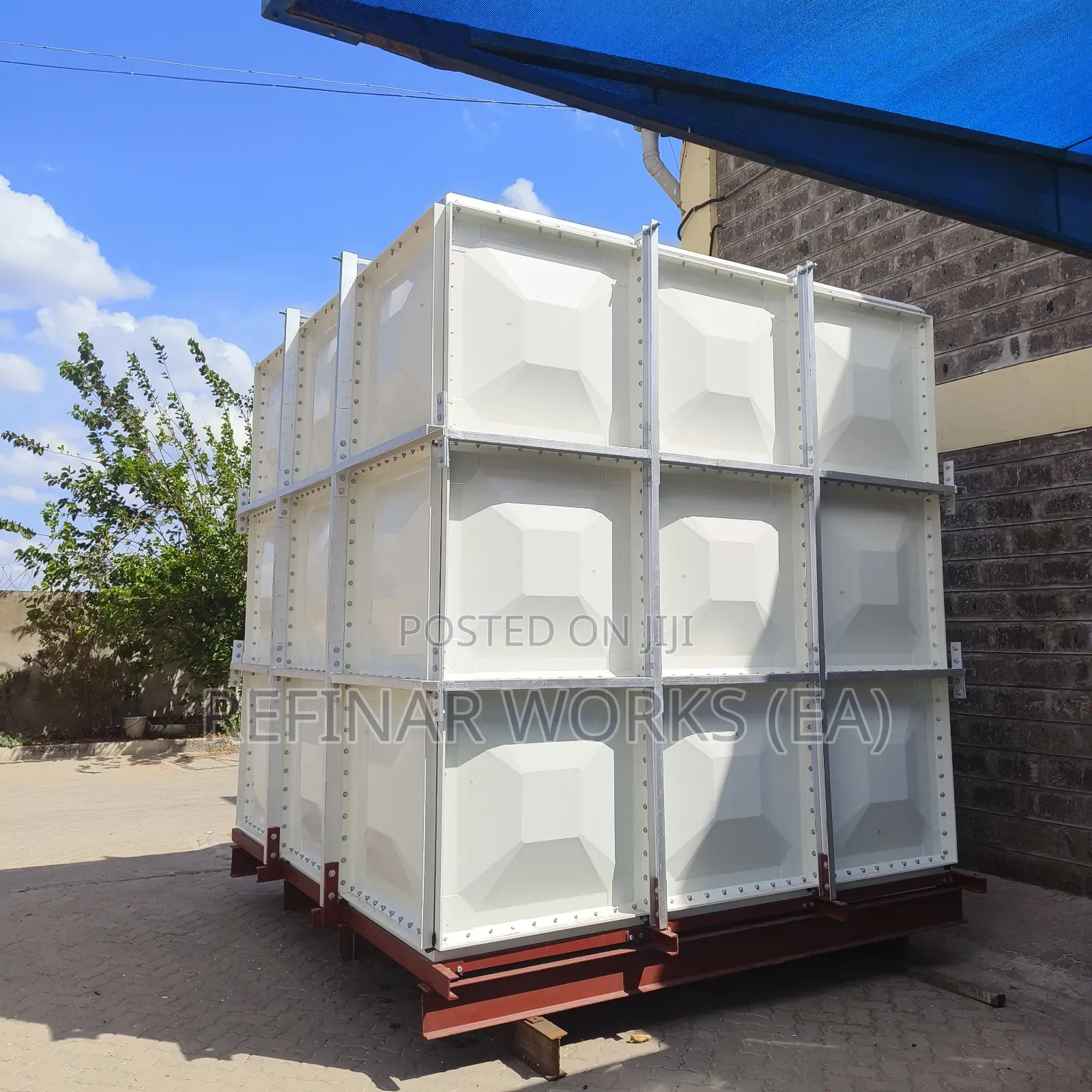Sales Anf Supply of GRP Water Tanks in Kenya
