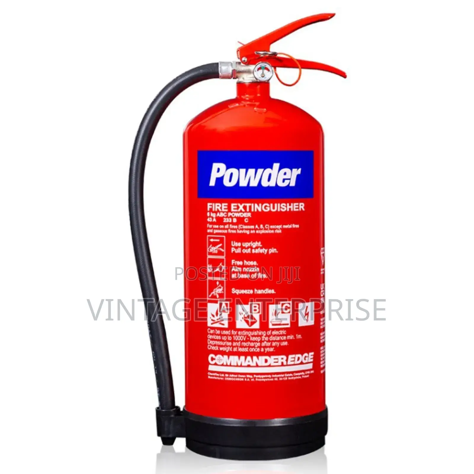 9kg Dry Powder Fire Extinguisher