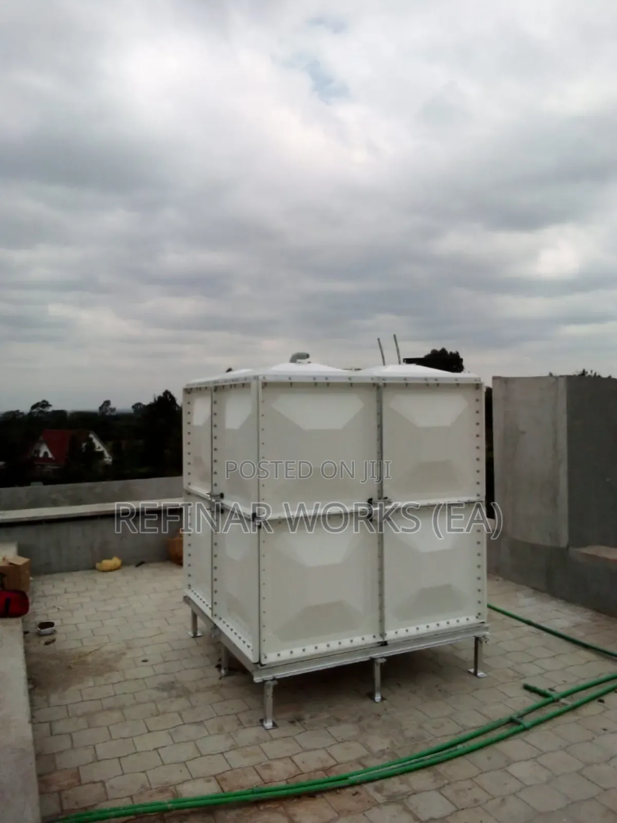 We Supply, Fit and Service GRP Water Tanks in Kenya