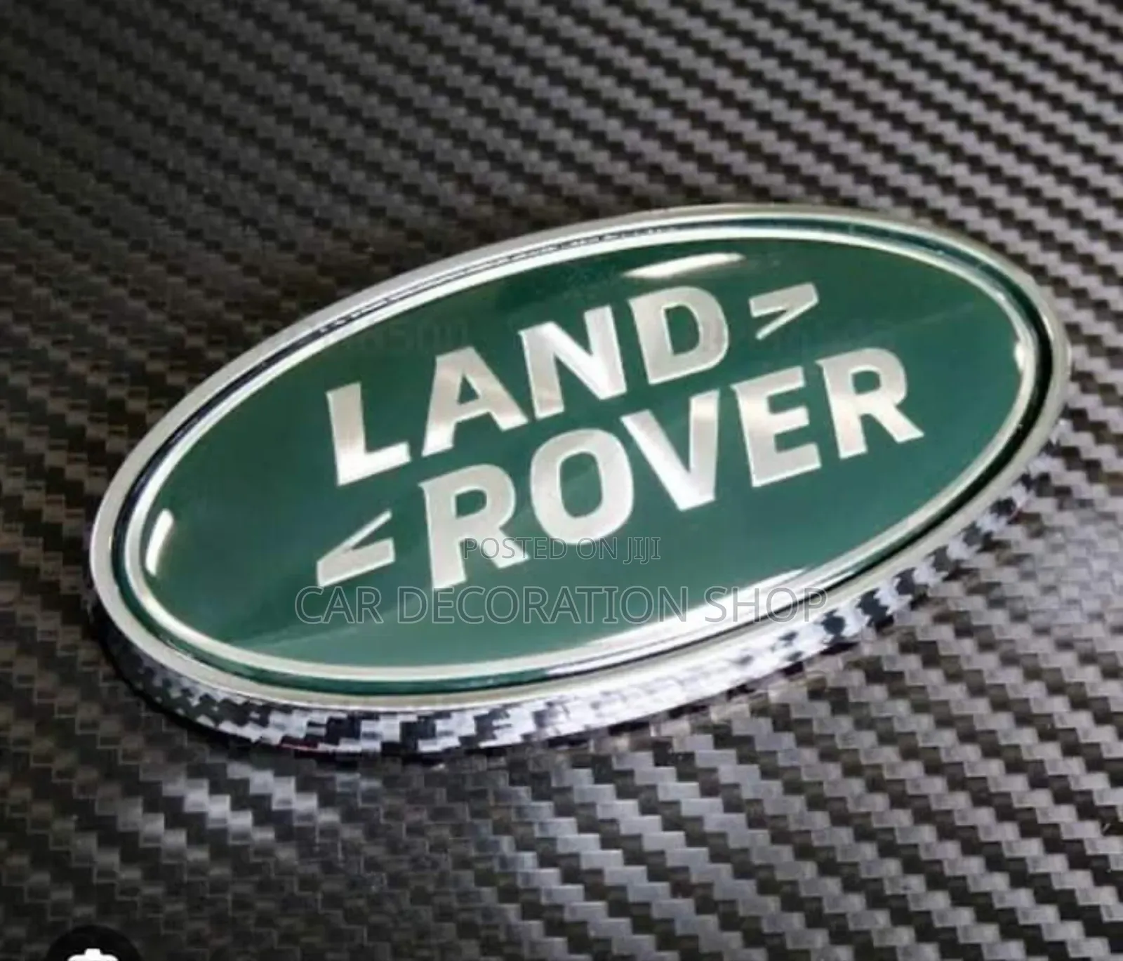Green Oval Land Rover Badges (Also in Black