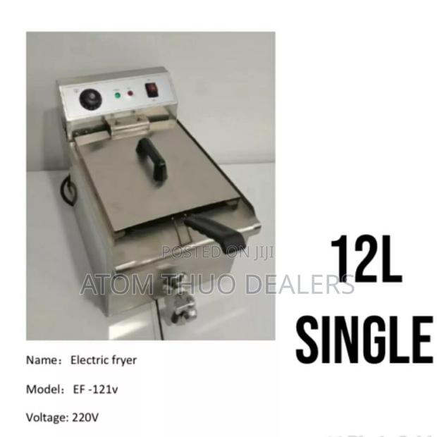 Premier Single 12L Electric Deep Fryer EF-121V - main view