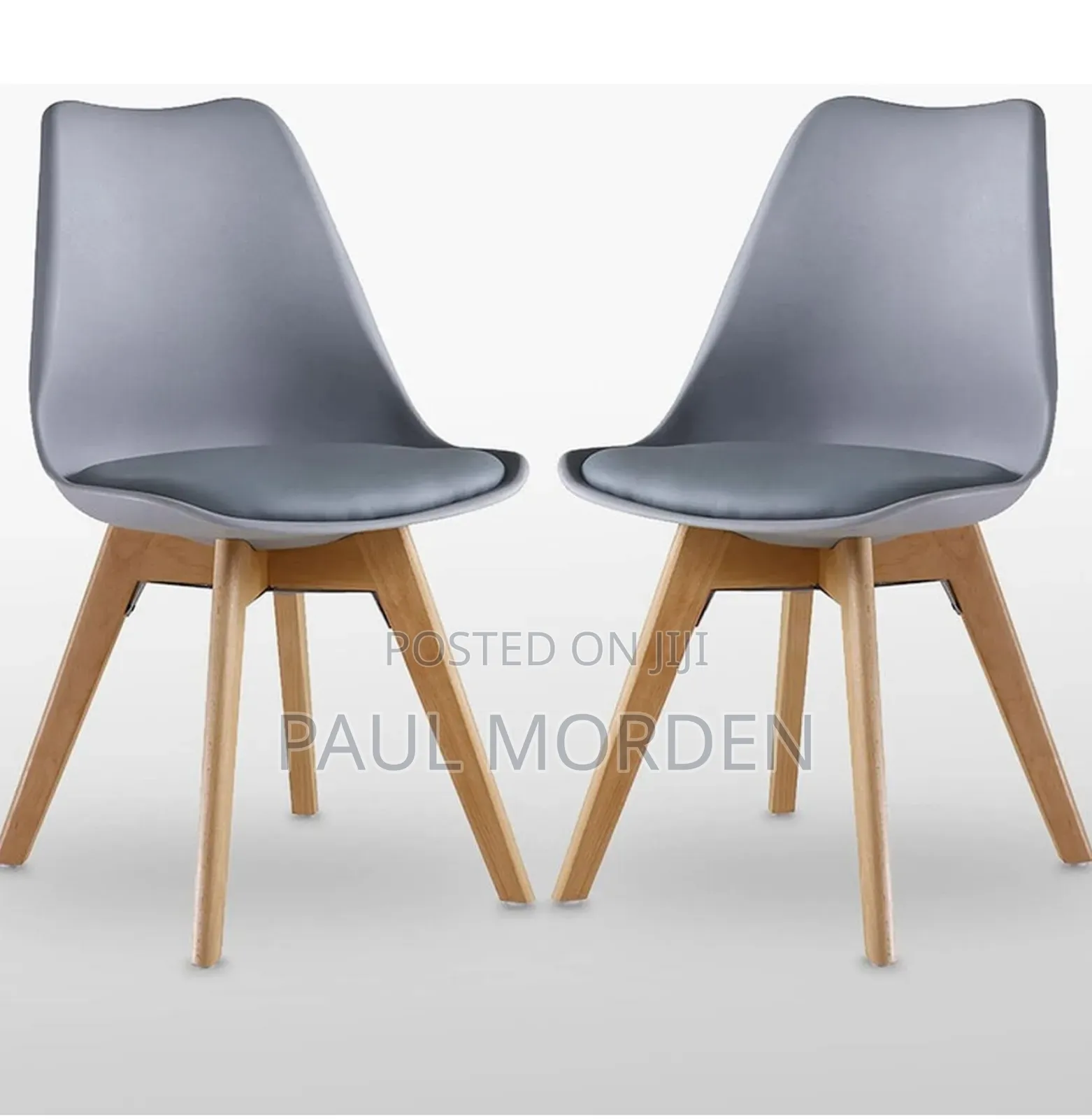 Grey Dining Padded Chairs