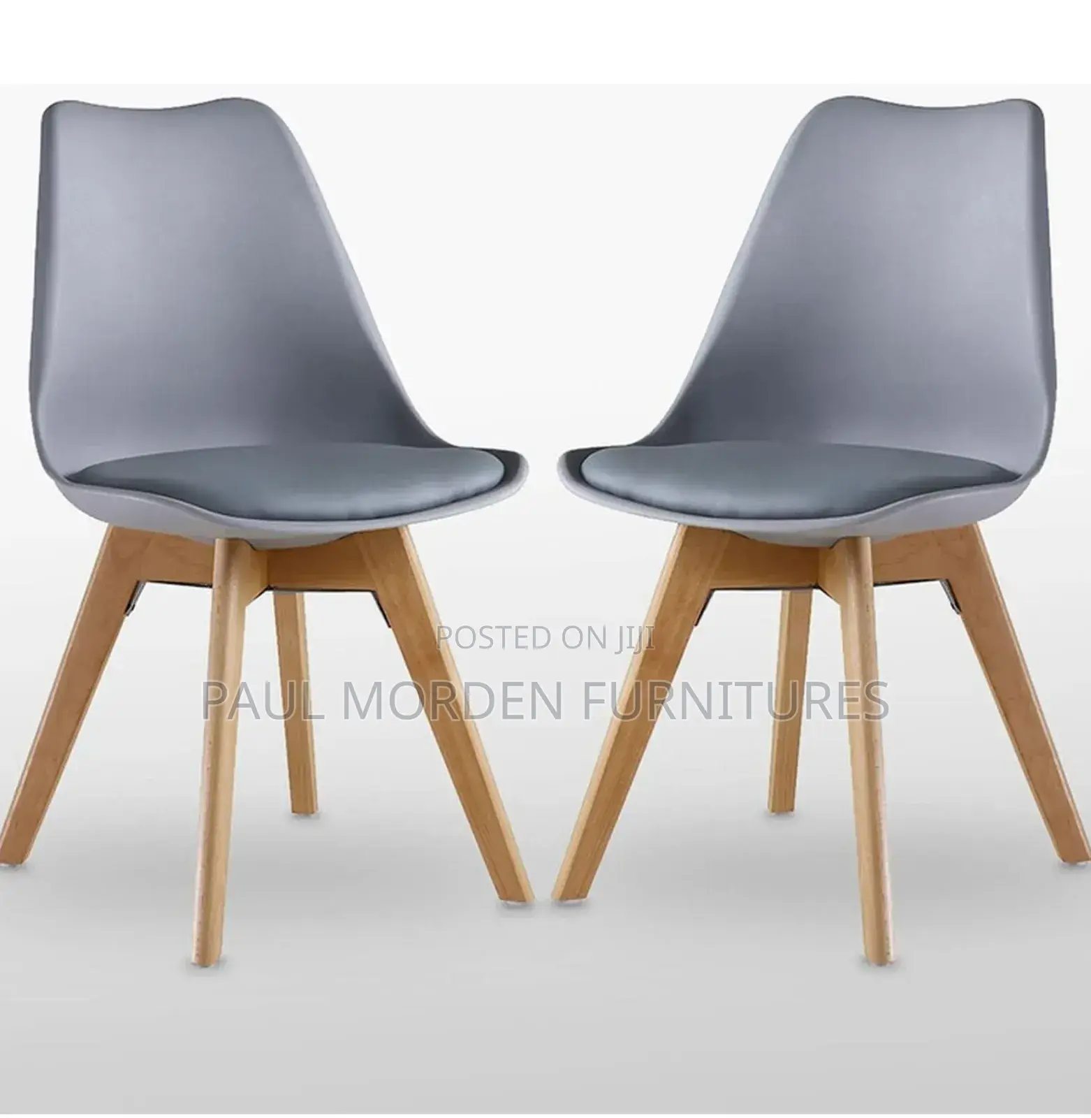 Grey Dining Padded Chairs