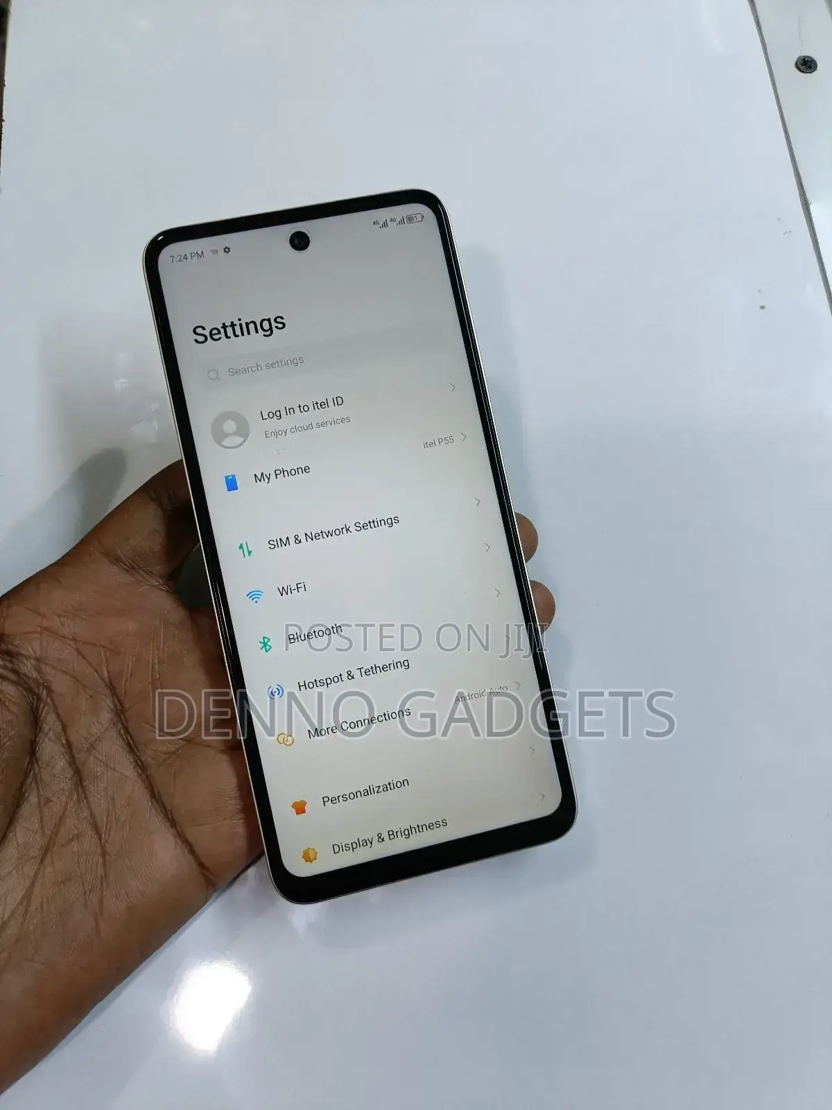 Itel P55 128 GB Gold