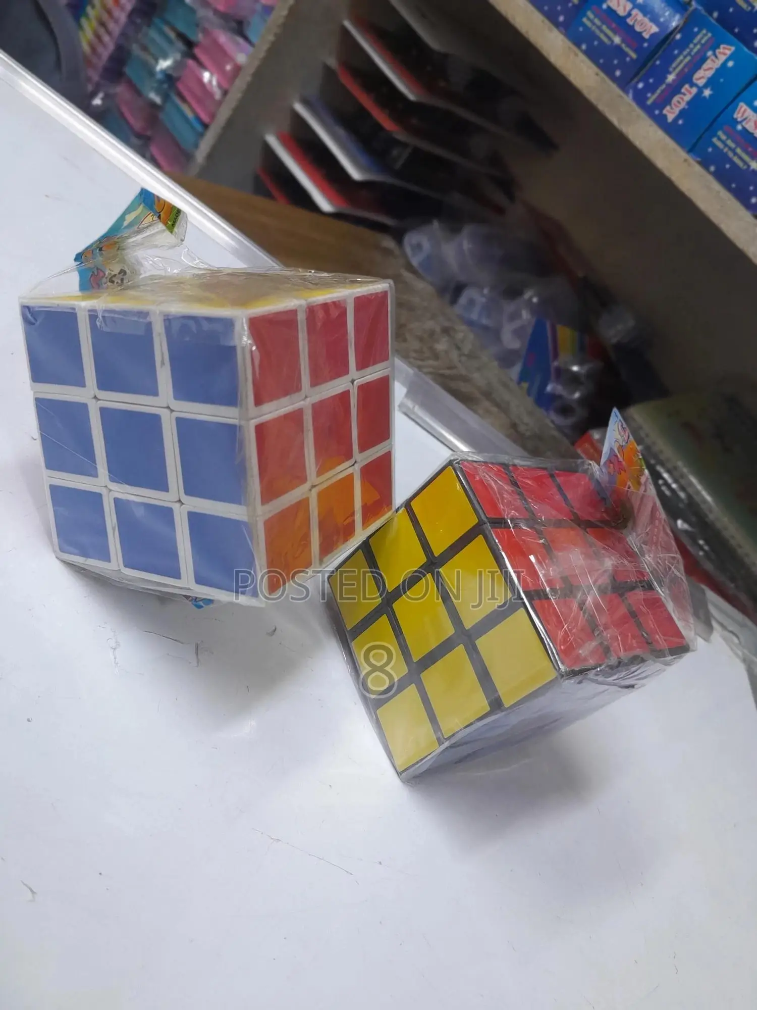 Rubik's Cube Set – 3x3, 2x2, and 4x4 Variations