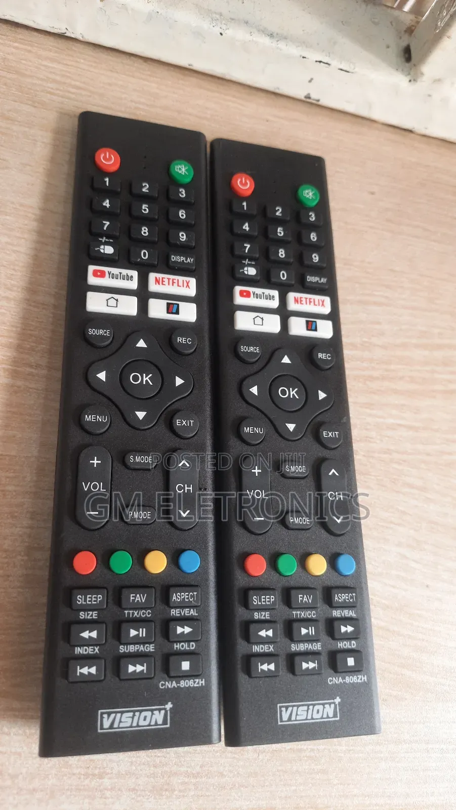 Vision+(New Version)Replacement Remote Control.