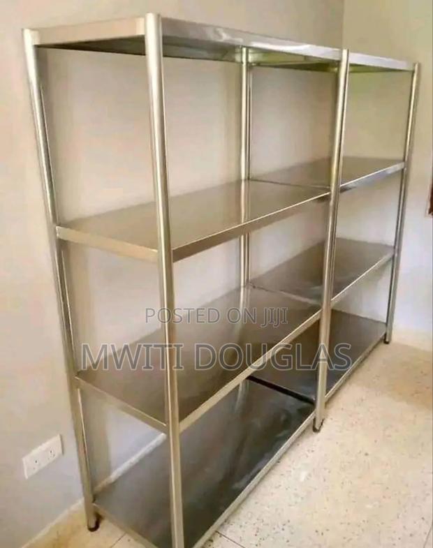 Pure Stainless Official Storage Rack - main view