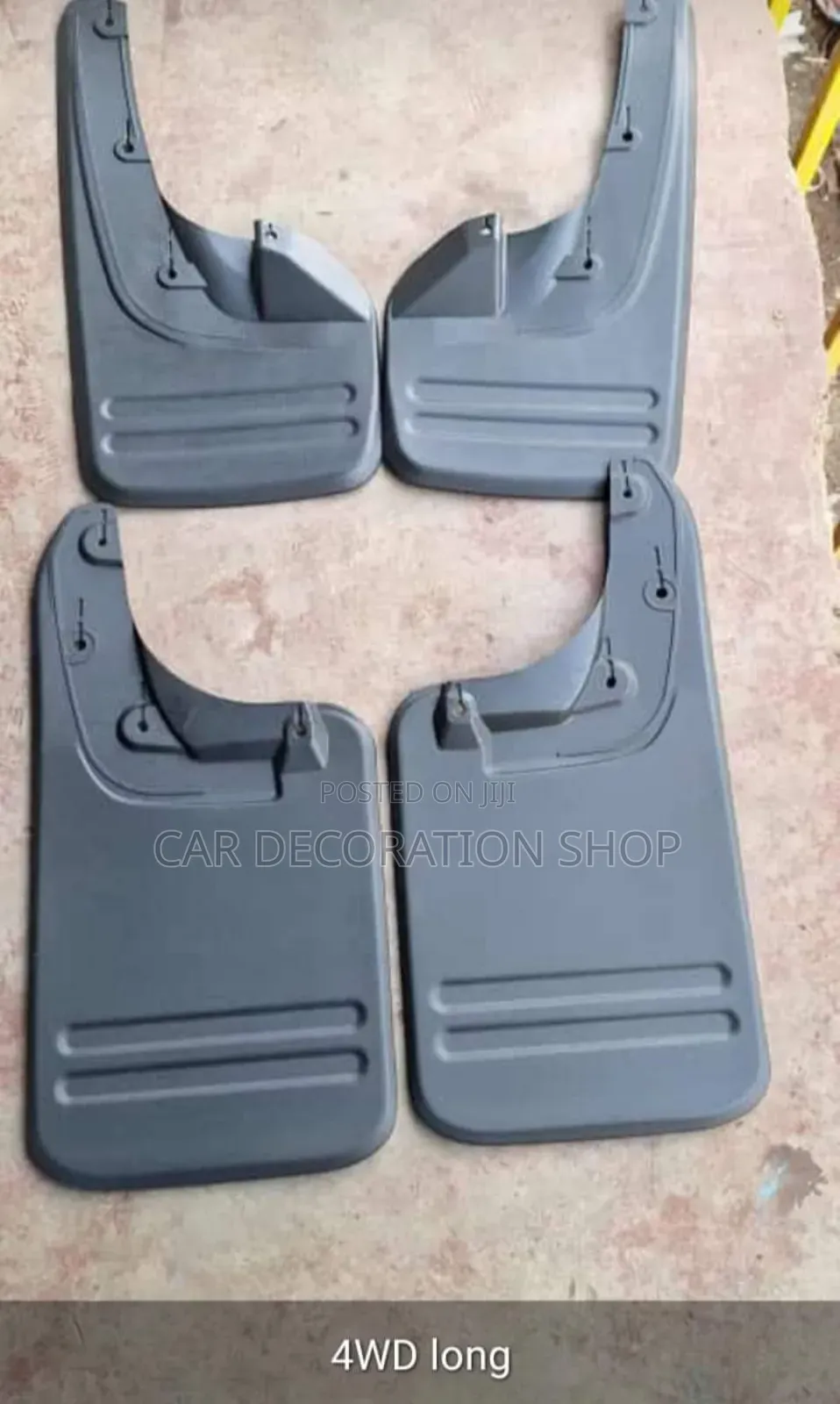 Long 4pcs 4WD Toyota Vigo Mudflaps