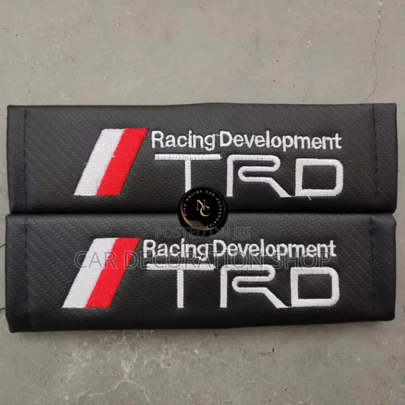 2pcs TRD Shoulder Seatbelt Pad Covers