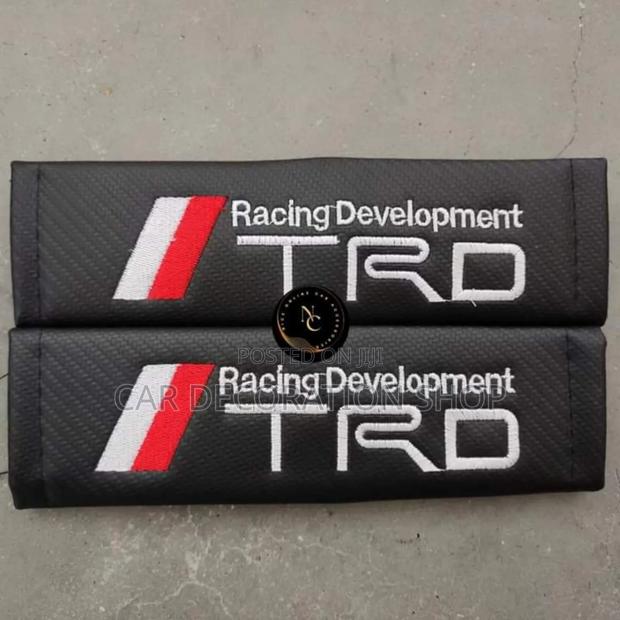 2pcs TRD Shoulder Seatbelt Pad Covers