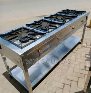 Gracious Stainless Four Burner Gas Cooker