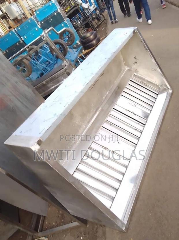 Optimal Stainless Kitchen Hood - main view