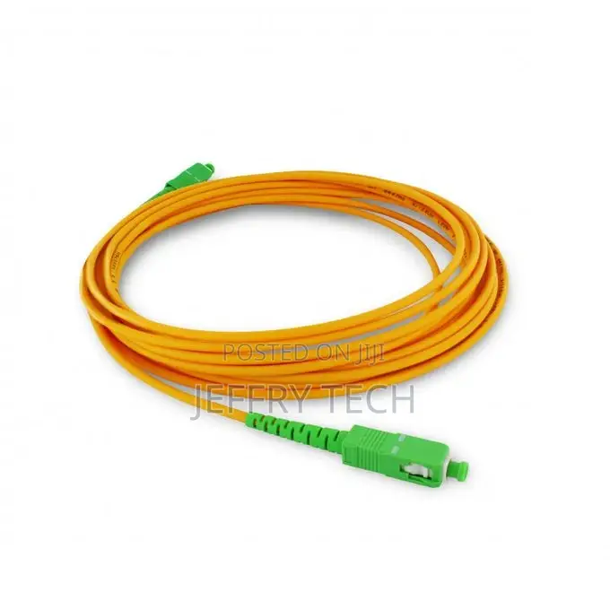 Singlemode Fiber Optic Cable SC/APC to SC/APC 5M for Orange