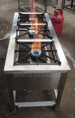 Gracious Stainless Two Burner Gas Cooker