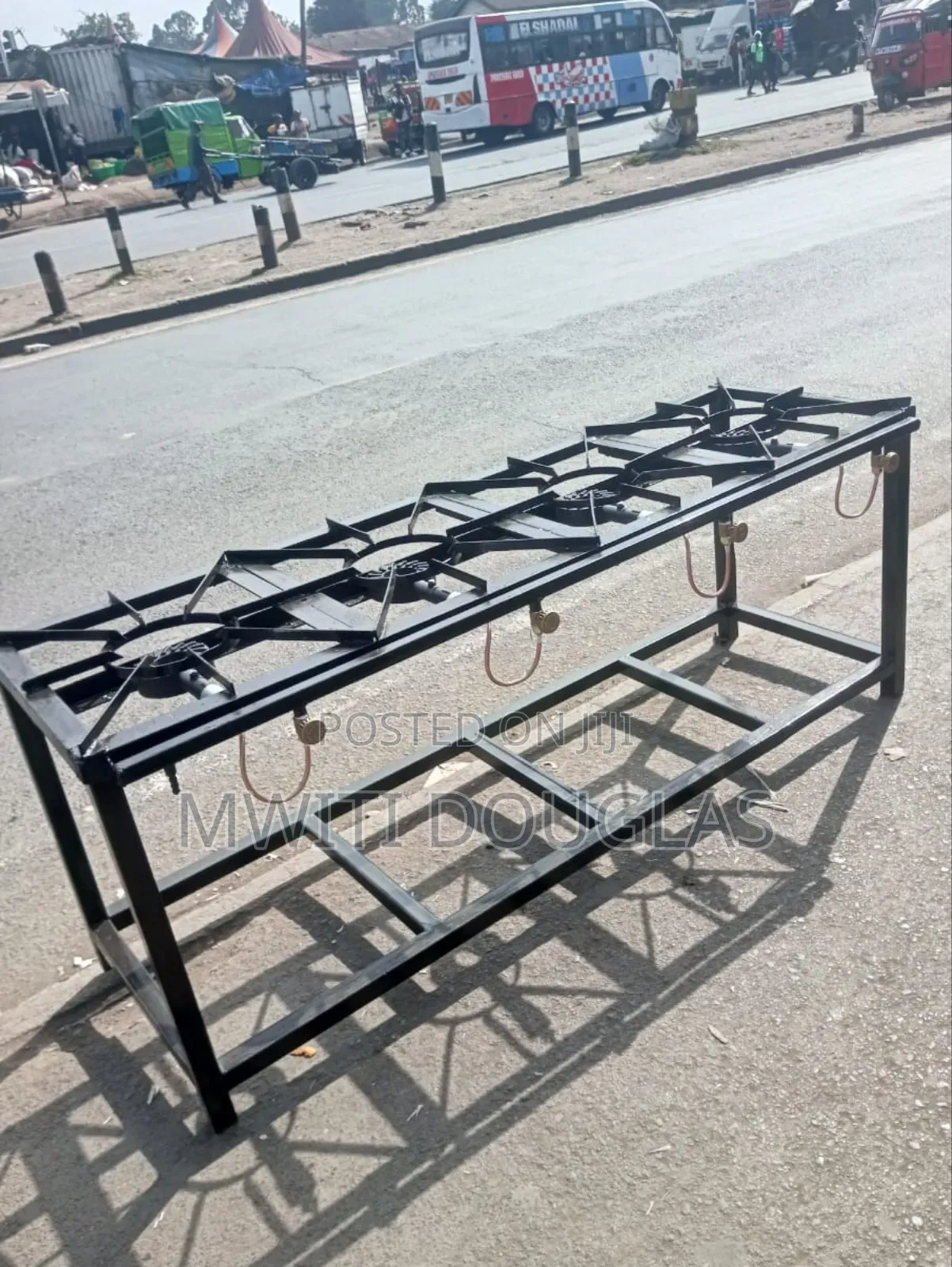 Elegant Mild Steel Four Burner Gas Cooker
