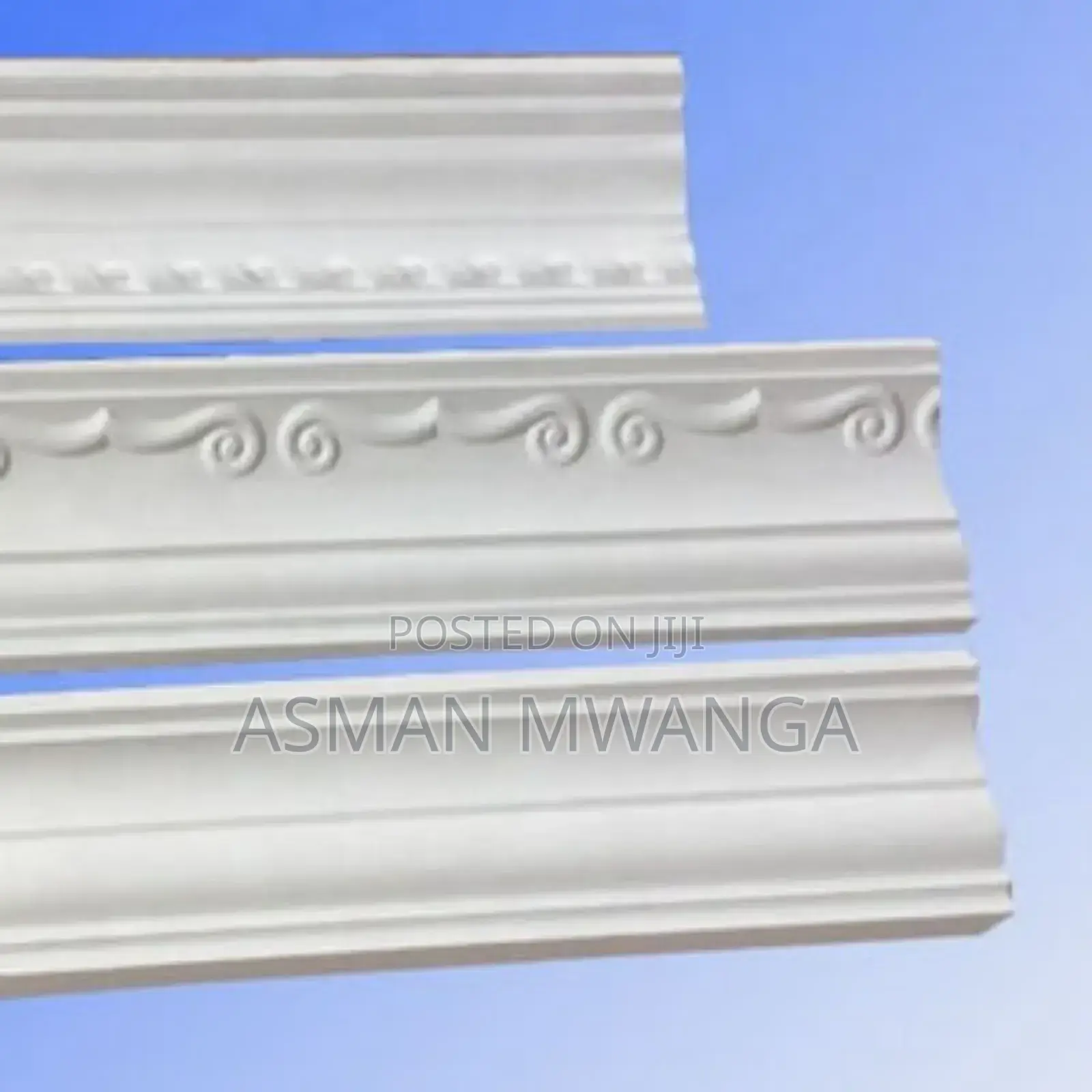 Fiber Cornice 4"By 8 Foot.