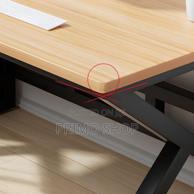 Home Office Desk, Computer Desk With Storage Room - thumbnail 8